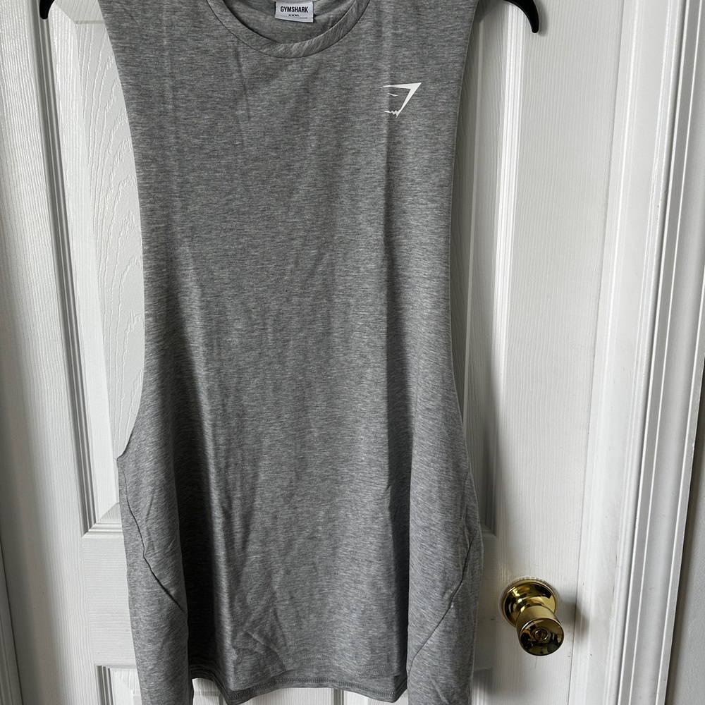 Gymshark Heather Gray Muscle Tank. NWOT